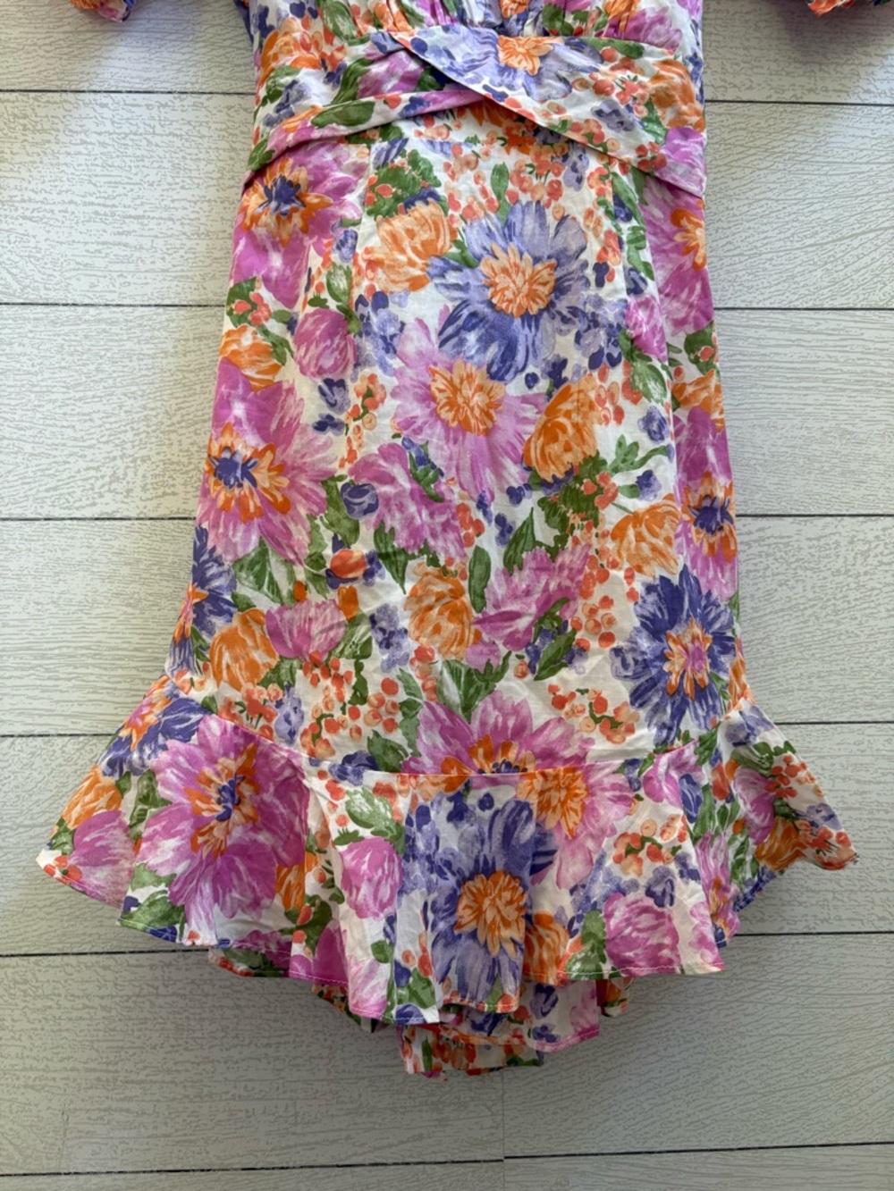 Hello Molly Katie Dress Purple Floral Mini Dress, Size Small, NWT - Picture 10 of 16